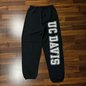 UC Davis Black Sweatpants